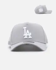 [New Era] New Era Los Angeles Dodgers 'Polychromatic' 9forty A-frame Snapback Grey - Size ONE ONE Grey