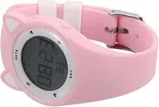 [VALICLUD] Children's Sports Watch Waterproof Watch Watches Fitness Watch Watches for Waterproof Watch Digital Sports Watch Digital Alarm Clocks Kid Watch Pink