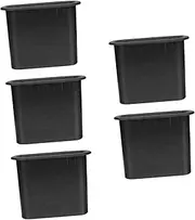 5pcs Speaker Cabinet Port Tubes Improve Bass Easy Install Plastic Material Noise Reduction