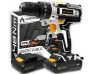21V CORDLESS IMPACT SCREWDRIVER DRILL SET WITH 2 BATTERIES AND STORAGE CASE