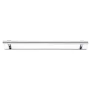 Helsinki Cabinet Pull with Backplate CTC256mm Polished Chrome