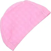 BESPORTBLE Swimming Cap Pool Swimming Head Cap Swim Hat Swim Cap Swimming Hat Hats Waterproof Headband Bucket Swim Cap for Men Swim Goggles Satin Lined Swim Cap Swim Caps Pu Coating Pink