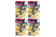 4x 3PK 150g Bref Power Active Bathroom Toilet Bowl Block Cleaner Freshener Lemon