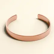 Avenue Classic Cuff Bangle Rose Gold - 8mm