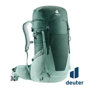 【德國deuter】FUTURA透氣網架背包24SL (3400521 水藍/登山/健行)