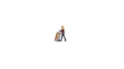 Warehouse Worker OO/HO figure set Noch 16527