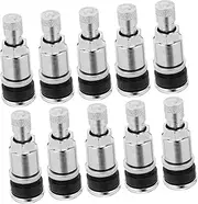 10Pcs Bolt in Car Tire Valve Stems Durable Valve Stems for Truck and Car Tires Leak Design Easy Installation High Performance Tire Replacement Parts