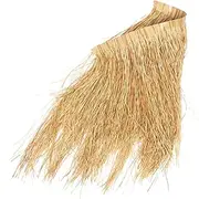 KONTONTY Artificial Thatch Roof Decoration Fireproof Simulated Thatch for Garden and Patio Realistic Fake Grass for DIY Landscaping Easy Maintenance Durable Design