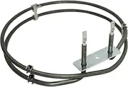 [Spares2go] 2 Turn Heating Element for Belling Fan Oven (2000w)