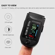 Medical Digital Finger Clip Pulse Oximeter Heart Rate Monitor SpO2 Blood Oxygen