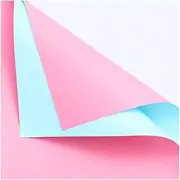 Wrapping Paper Pearlescent Paper Wrapping Paper Multifunction Christmas Thanksgiving Birthday Mother' s Day (Color : Bright Pink)