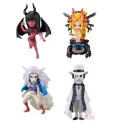 One Piece World Collectible Figures - Wano Kuni Onigashima6 Set of 4 Free Ship