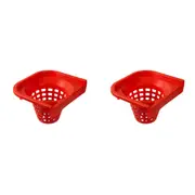 2x SYR Bulldog Sieve Home Floor Cleaning Accessory For Bulldog Bucket Red