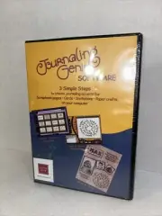 The Journaling Genie PC CD create scrap book memory lettering journal accents