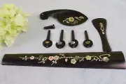 1set new Electric Guitar accessories Ebony Shell Inlay flower For Guitar