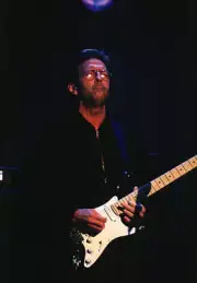 Eric Clapton at Giorgio Armani Party at Lexington Armory in New Yo - Old Photo 8
