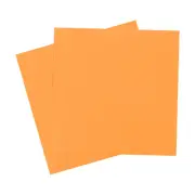 Foam Sheets Crafts 10x10 Inch 10mm EVA Craft Foam Paper Sheets, Orange, 2 Sheets