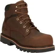 Chippewa Men's 73221 Sador Work Boot Composite Toe, Brown, US 9.5 EE