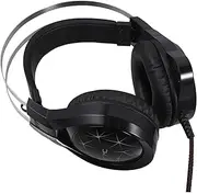 BRIGHTFUFU Gaming Headset Microphone Luminous Computer Headset for Comfortable Gaming Headphones Noise Isolati