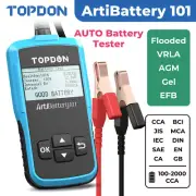 TOPDON AB101 Load Analyzer Car Cranking Charging Tester 12 Volt Battery Tester
