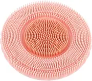 DECORNIJIA Silicone Facial Cleansing Brush Deep Cleaning Face Scrubber Detachable for Pore Cleansing Lightweight and Portable Skin Care Tool in Shades