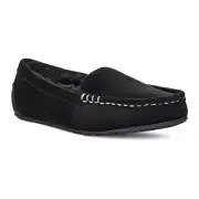 New BLACK Koolaburra by UGG Riley Shimmer Girl's Slippers - Size: 13 AUTHENTIC