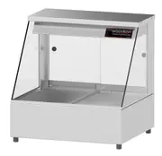 Woodson 2 Module Straight Glass Hot Food Display W.HFS22