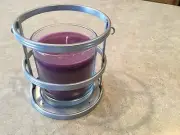 Partylite Fig Tree Candle & Holder NWOB!