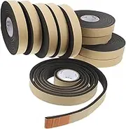 Veemoon 10pcs Single Sided Sponge Tape Anti-Slip Soundproofing Door Window Sealing Weatherstrip Adhesive for Furniture Protection
