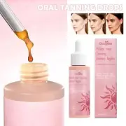 60ml Sunless TanningDrops To Drink,DrinkableSunless TanningDrops,Oral Drink BEST