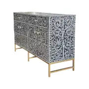 Mother Of Pearl Majestic Vine Sideboard