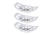 3x Cuisena Apple Fruit Corer & Slicer Home Kitchen Handheld Wedge Cutter White