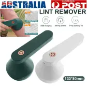 Electric Lint Remover Clothes Cleaner Fabric Shaver Defuzzer USB Rechargeable AU