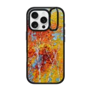 iPhone 16 Pro Impact Ring Stand Case MagSafe Compatible Birch Forest