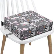 Toddler Booster Seat for Table - Adjustable Heightening Cushion Chair Seat Pad Table Booster Seat - Thick Kids Booster Seat Cushion Comfortable Dining Chair Pad for Baby Toddler