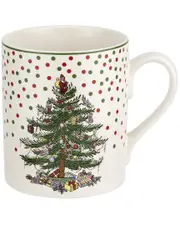 Spode Set of 4 Christmas Tree Mugs