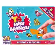 Zuru Toy Mini Brands 5 Surprise Advent Calendar 6 Exclusives 24 Pieces 2021