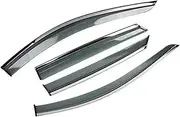 QVQOCUKS Car Side Windows Visors Trim Vent Visor Compatible for Roewe RX5 MK3 ERX5 D5X 2022 2023 2024 2025 Rain Guard Deflector Shelters Car Accessories