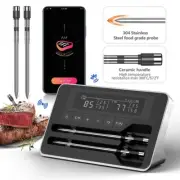 Meat Thermometers Wireless Probe Bluetooth Digital Food Thermometers LCD Screen