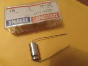 150uF, 6DC Sprague 30D TE-1103 USA Axial Capacitor NOS (1 Piece) 150uF, 6V NOS