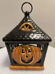 Yankee Candle Pumpkin Lantern Halloween Tea Light Candle Holder New
