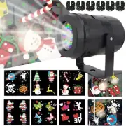 Christmas Party Lights LED Laser Snowflake Projector Stage Lights Garden Decor