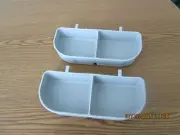 Pet travel carrier cup double for crate,cage Set of 2 medium
