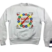 NEW Champion X Twister Men's Reverse Weave Heavyweight Sweatshirt White • Small