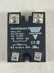 Carlo Gavazzi 25 amp Solid State Relay 480/60 ~ RA4825HA12