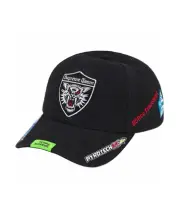 Supreme Racing Team Logo 6 Panel Cap Hat Black SS25 One Size New IN HAND