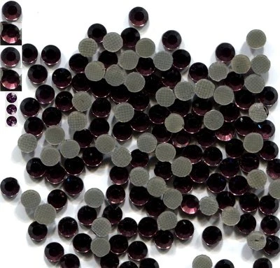 Rhinestones 20ss 5mm AMETHYST CRYSTAL HotFix iron on 2 Gross 288 Pieces