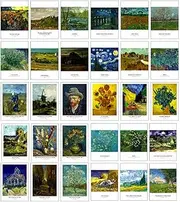 30 PCS 1 Set Postcard Souvenir Gifts Collection Postcards Set Cards Collectible Set, Van Gogh E28