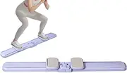 Ski Machine,Leg Strength Foldable Exerciser | Multipurpose Body Shaping Ski Trainer for Yoga Cardio Gym Indoor Rehabilitation Home Pilates Workout