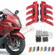 【全店免運】適用于鈴木隼1300 HAYABUSA GSXR1300改裝擋泥板保護 減震防摔